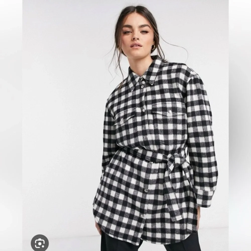 & other‎ stories buffalo plaid jacket small 36